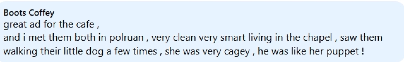 Thread 19: To feel disappointed after reading this in The Observer about the author and her husband from The Salt Path book and film?