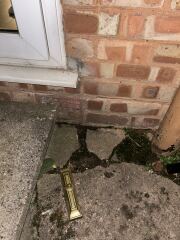 Damp earthy smell coming from crawlspace