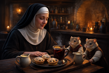 The Bluestocking: it's the season of mulled wine, conversations about pineapple and, of course, gerbils. Confused? You will be...