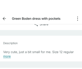 Vinted sizing change!!