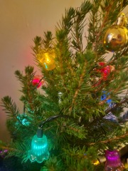 Vintage look Christmas lights