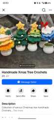 Facebook Christmas handmade tat