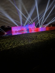 Christmas Light trails