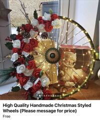 Facebook Christmas handmade tat