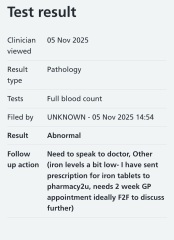 To be worried about these results?
