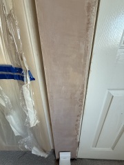 Plaster dried or not