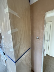 Plaster dried or not