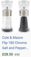 I need salt and pepper grinders which actually work
