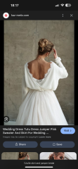 Winter wedding dress help needed!