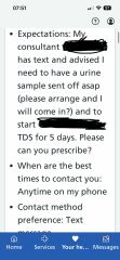 To have been patronising to the Doctor?