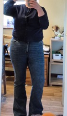 Skirt/ jumper look. Am I too big for it? Or doing it wrong
