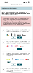 Tv licence ?