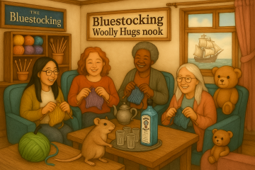 The Bluestocking: All You Need to Know About Risk Assessments, Jazz Hands, Battenberg and Sourdough (But Were Afraid to Ask) - and gerbils. Lots and lots of gerbils.