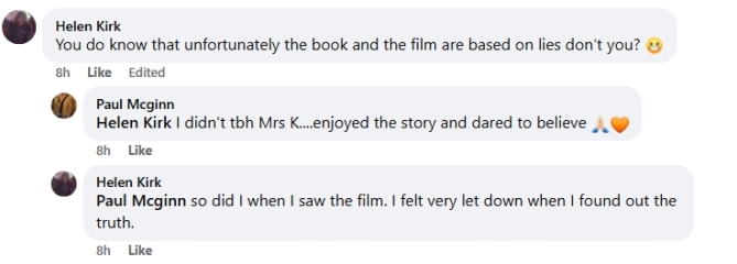 Thread 19: To feel disappointed after reading this in The Observer about the author and her husband from The Salt Path book and film?