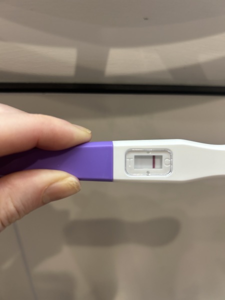 Evaporation line or faint pos?
