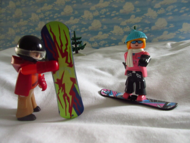 It's advent for the Playmobil people in our house...