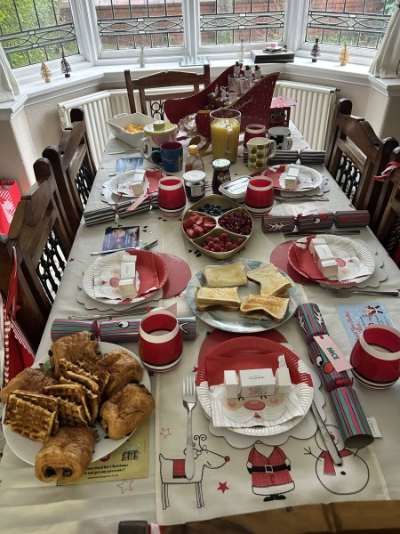 December 1st breakfast
