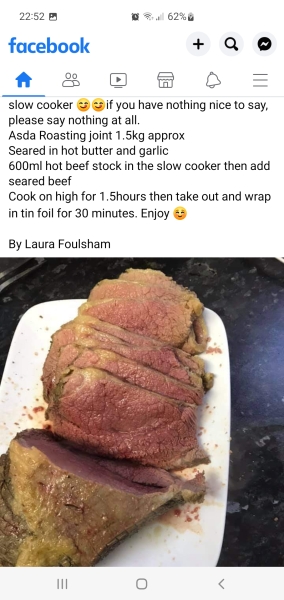 Oven broken - cooking beef