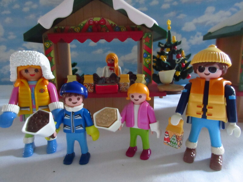 It's advent for the Playmobil people in our house...