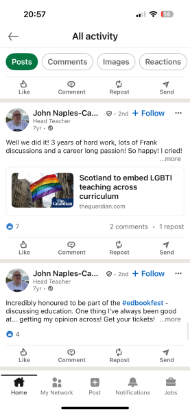 Anne Woodhouse v a drag queen teacher
