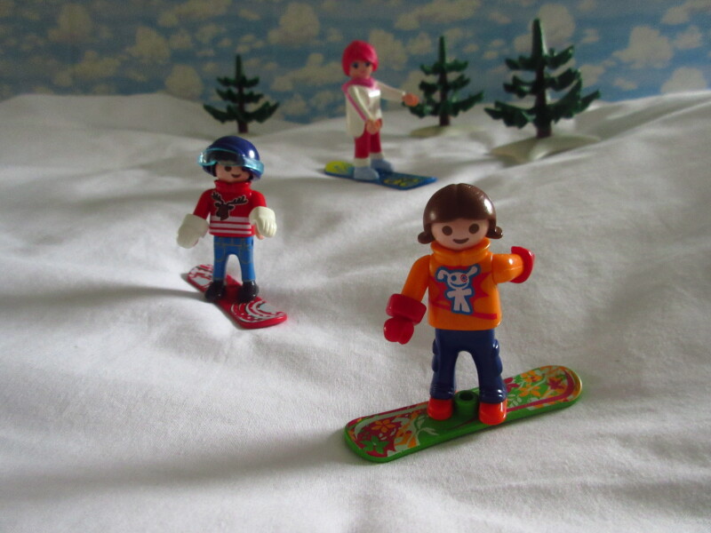 It's advent for the Playmobil people in our house...