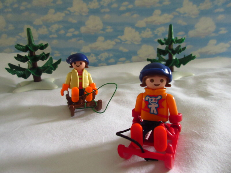 It's advent for the Playmobil people in our house...
