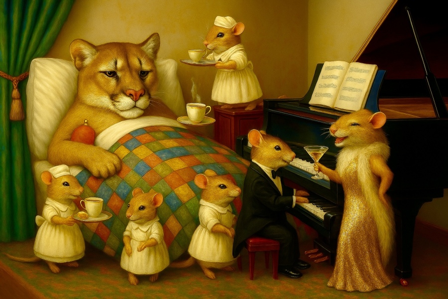 The Bluestocking: it's the season of mulled wine, conversations about pineapple and, of course, gerbils. Confused? You will be...