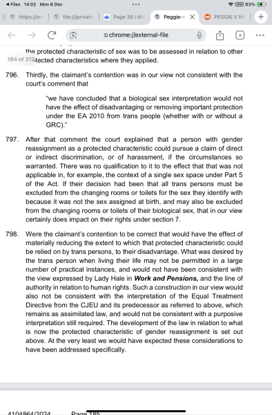 NHS Fife tries to silence nurse - Sandie Peggie vs NHS Fife Health Board and Dr Beth Upton - thread #55