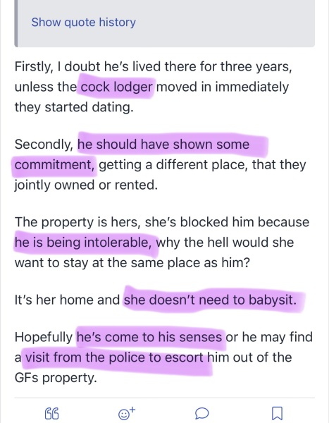 Son dumped by gf -update