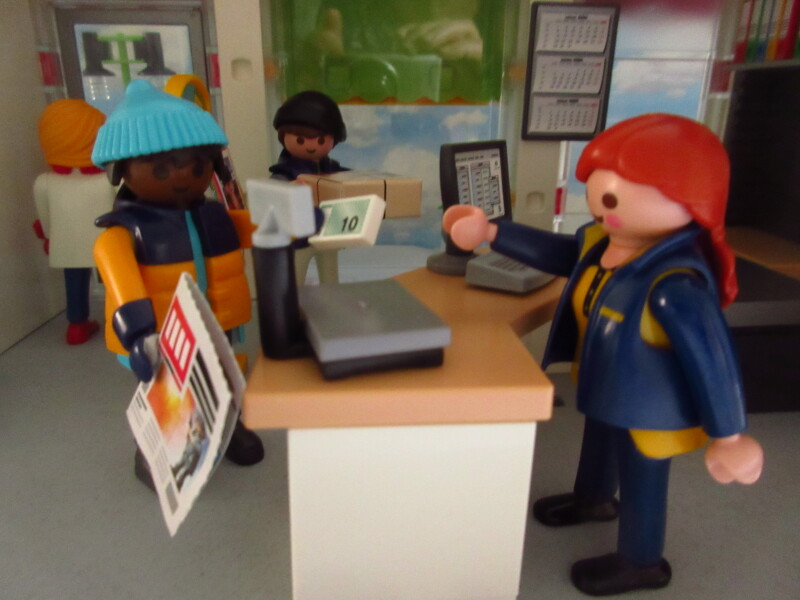 It's advent for the Playmobil people in our house...