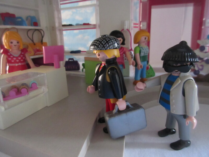 It's advent for the Playmobil people in our house...
