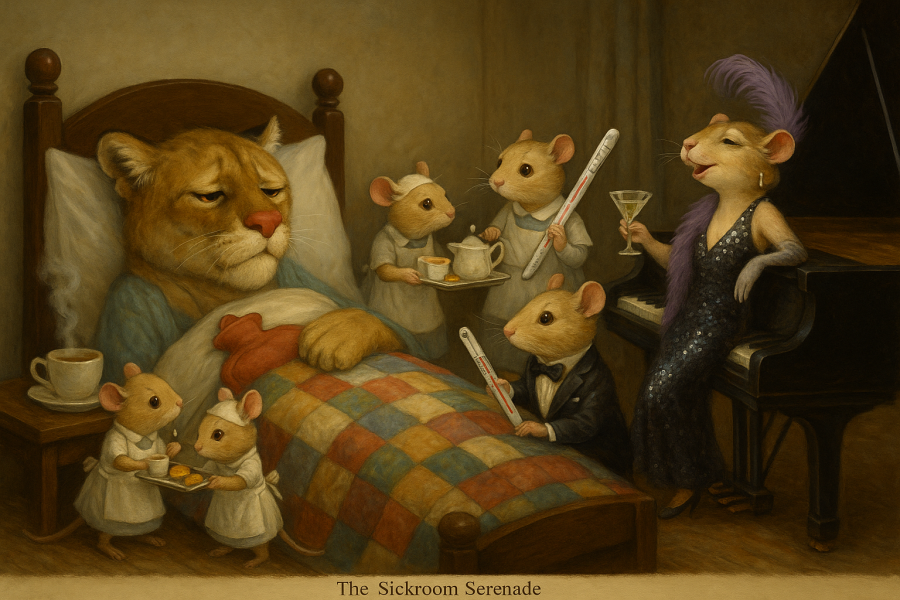 The Bluestocking: it's the season of mulled wine, conversations about pineapple and, of course, gerbils. Confused? You will be...