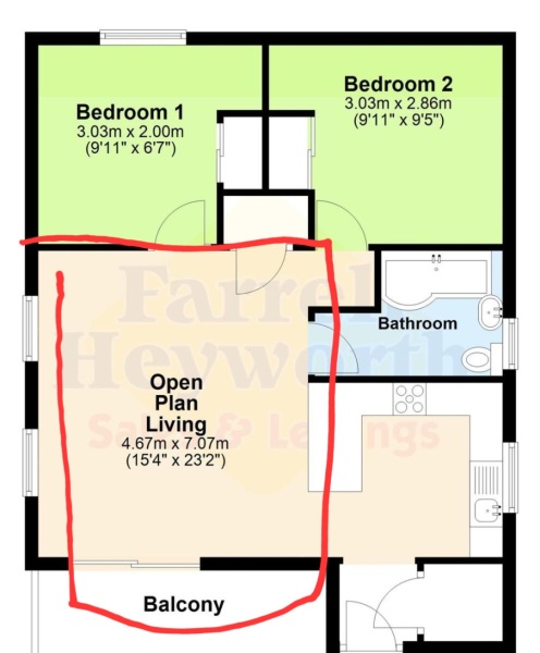 Asking for help on sofas fitting in room based on floor plan