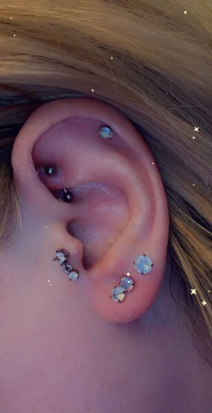 Are these piercings too close?