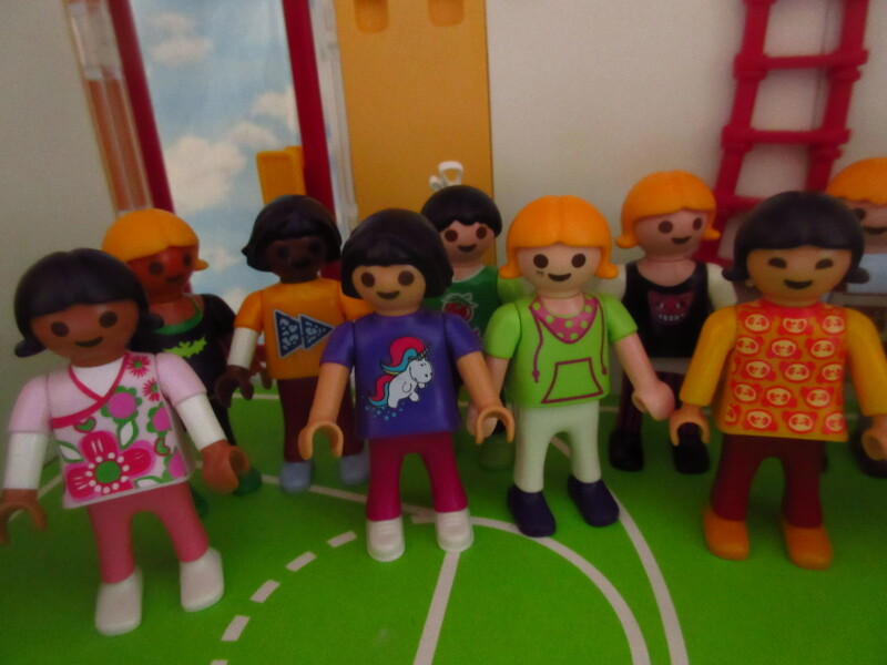 It's advent for the Playmobil people in our house...