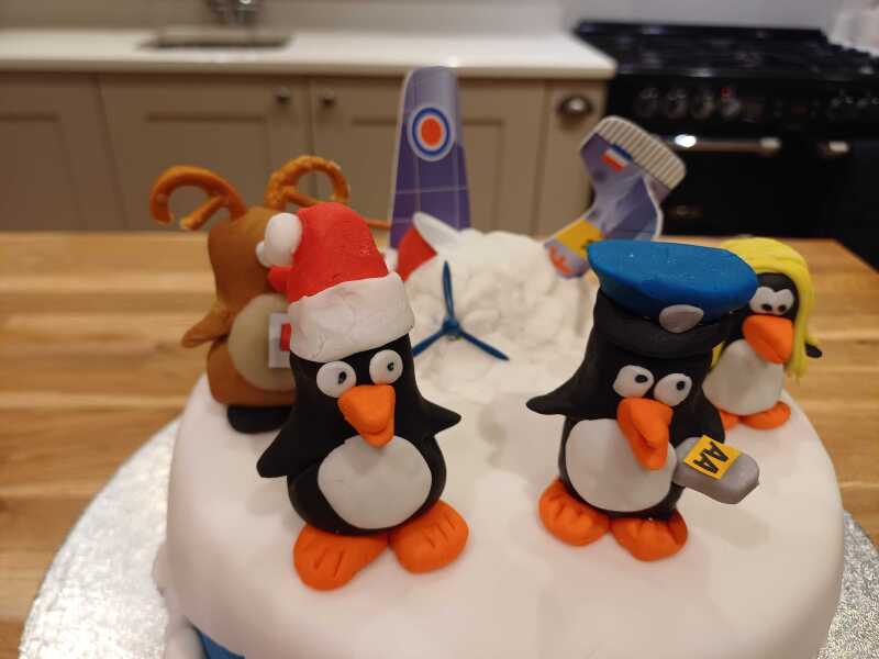 Christmas cakes! Come and show me yours.