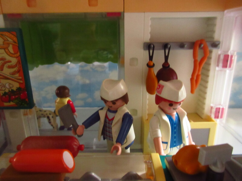 It's advent for the Playmobil people in our house...