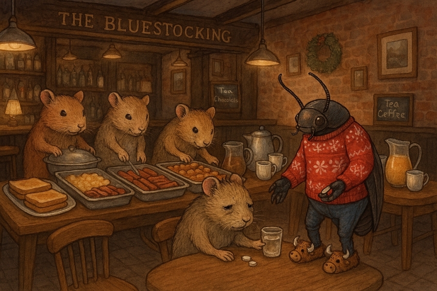 The Bluestocking Boxing Day sale: 1 gerbil for the price of 2