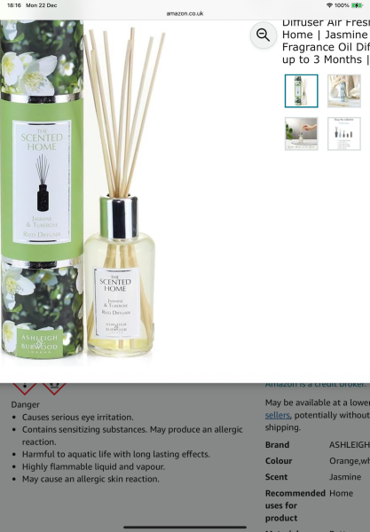 To ask about reed diffusers