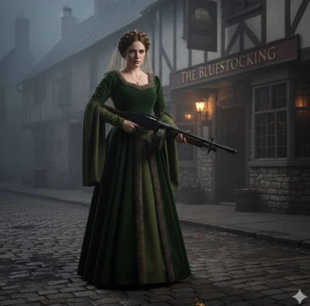 The Bluestocking: it's the season of mulled wine, conversations about pineapple and, of course, gerbils. Confused? You will be...