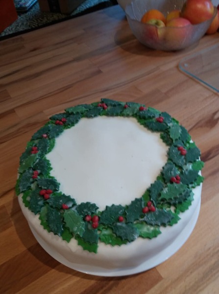Christmas cakes! Come and show me yours.
