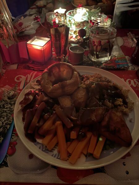 Go on then, show me your dinner