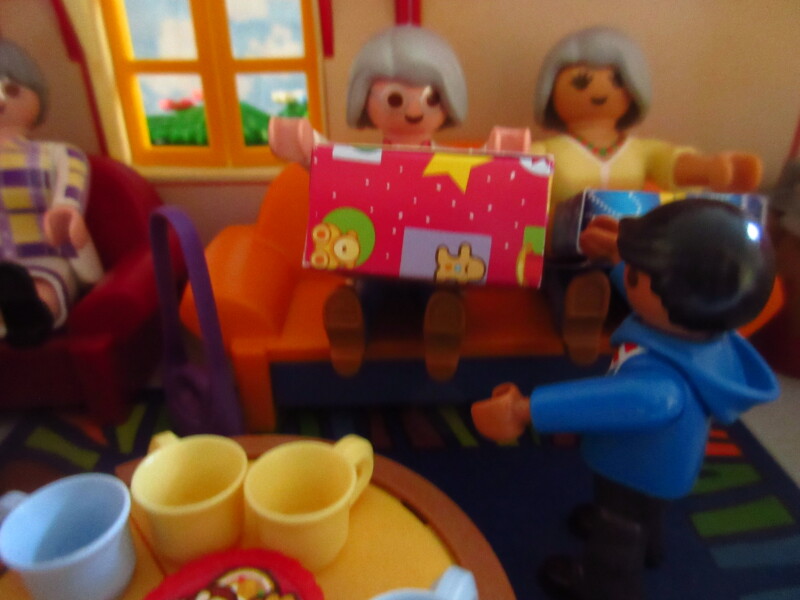 It's advent for the Playmobil people in our house...
