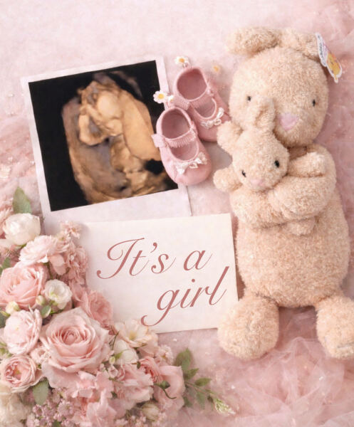 Obsessed with our gender announcement pic🥰