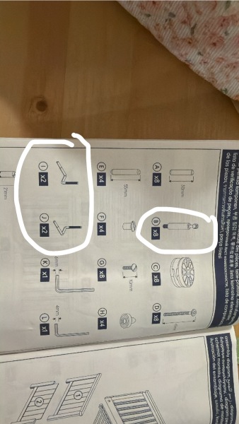 Replacement parts for mothercare products