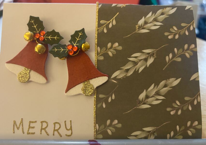 If someone sent you a (nicely) handmade Christmas card, would you think…