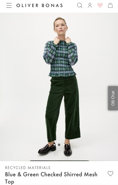 What kind of top should I wear with these trousers?