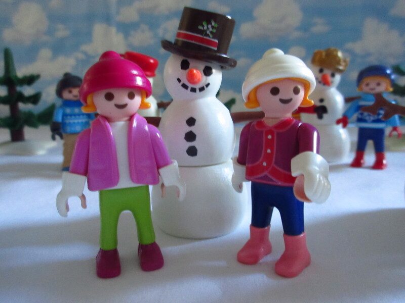 It's advent for the Playmobil people in our house...