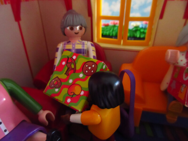 It's advent for the Playmobil people in our house...