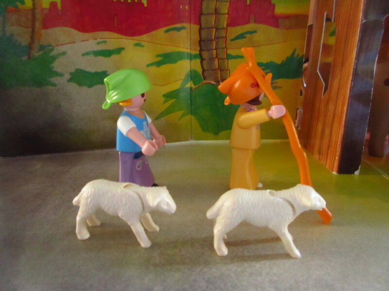 It's advent for the Playmobil people in our house...
